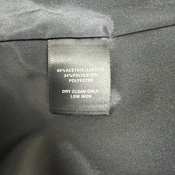 Lafayette 148 New York Dress Womens 14 Black 3/4 Bell-Sleeve Sheath Knee‎ Length - Picture 10 of 10